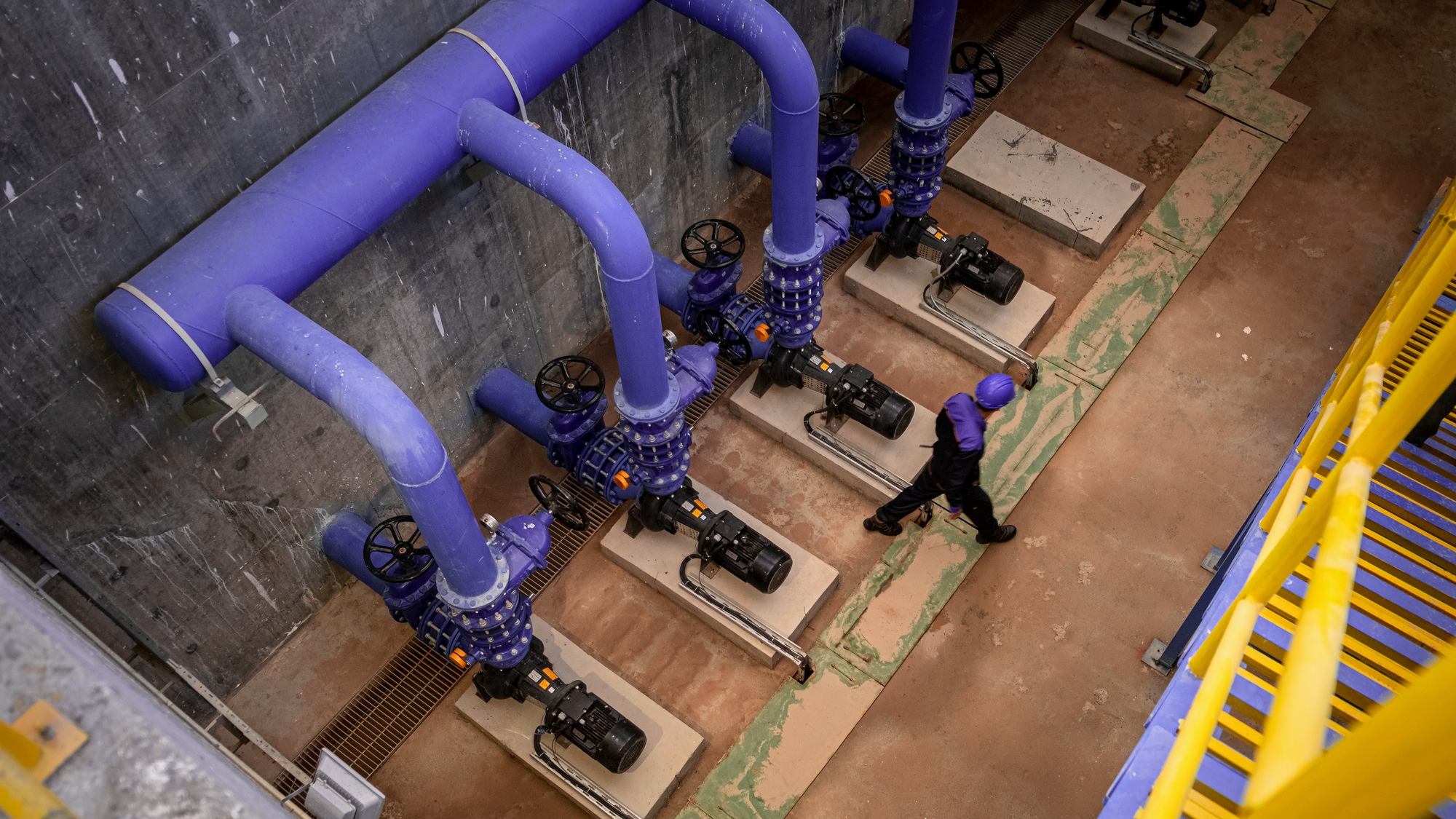 The picture is related to the treatment plant located in Bojnoord city